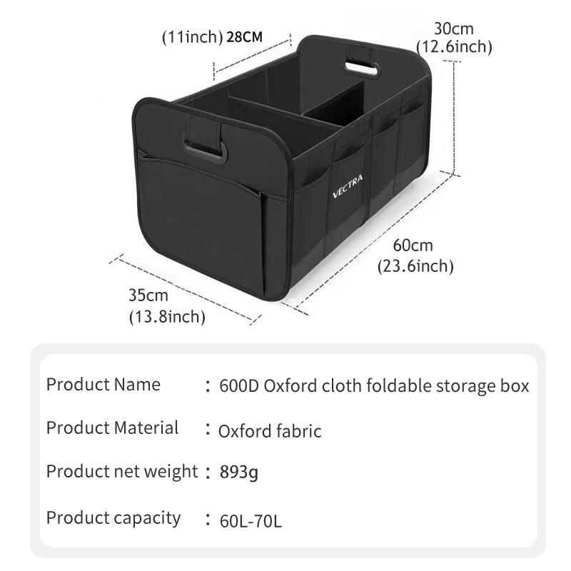 For Opel Car Trunk Storage Bag Large Capacity Foldable Tidying Cars Bins Insignia Astra G J F K Vectra C H Corsa C B D Omega IW1