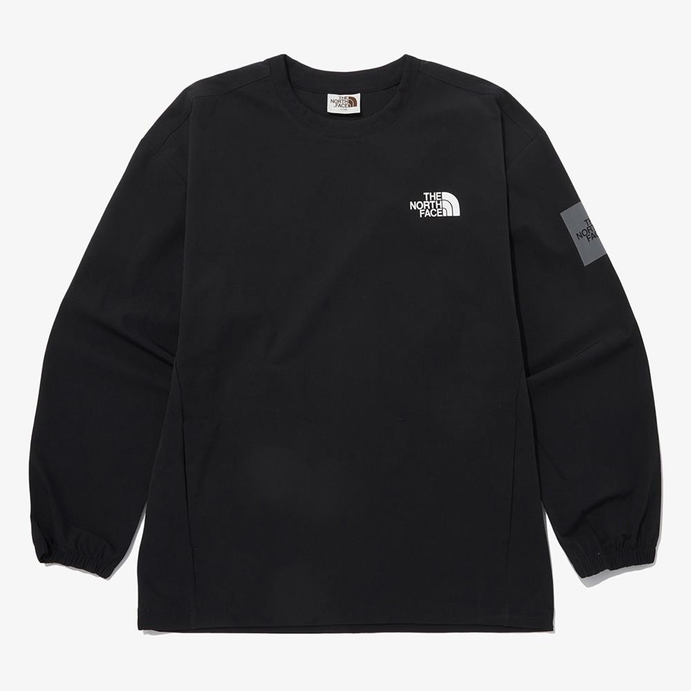 

THE NORTH FACE NM5MP05J Белая этикетка с круглым вырезом для бега по льду