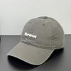 Fashion Hat High Quality Cotton Contrast Color Three-dimensional Letter Embroidery Baseball Cap Korean Fashion Face Small Orange Peaked Cap Couple