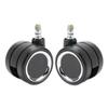 SGY Swivel Casters 2-Inch PP Wheels with Brake Heavy Duty Contemporary Design for Warehouse Dining Office Furniture