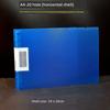 Horizontal Folder A4 Folder Loose-Leaf Punch Folder A5/B5 Photo Art Works Manuscript Paper Storage Clip