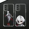 Etui na telefon Arlecchino Genshin Impact do Samsung Galaxy A71, A70, A52, A51, A40, A30 Przezroczyste etui