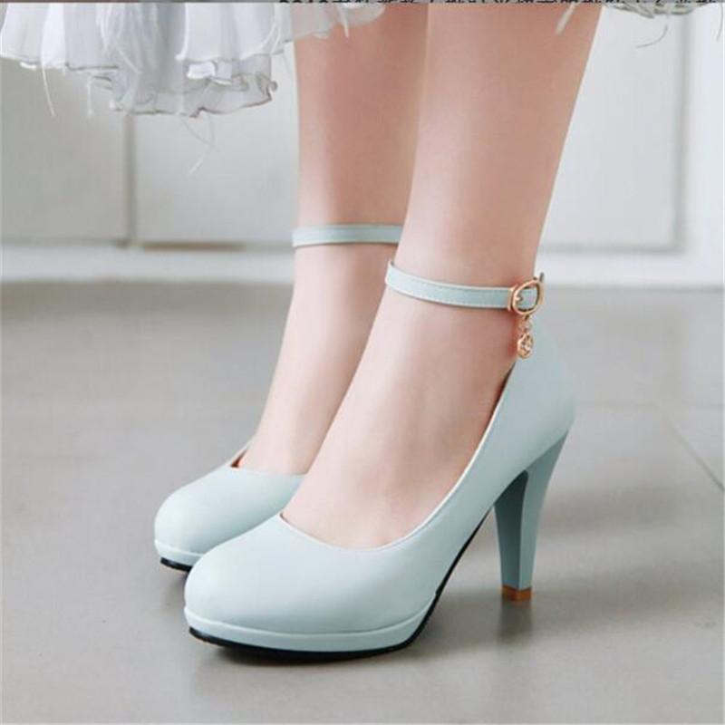 Children Girls High Heel Shoes Kids Princess Shoes Fashion Simple Platform Pumps Women's High Heels For Party Wedding 31-43