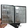PU Leather Coin Collection Album - 120 Slot Slip-in Commemorative & Medium Grid Design