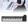 Rolling 49 Key Speaker Keyboard Portable Multifunctional 49 Keys Folding Electronic Keyboard for Training