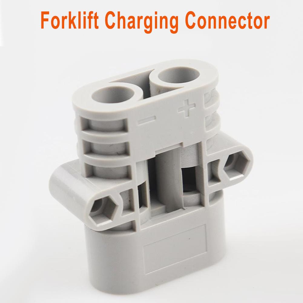 Pair Of FOR Anderson 50 Amp 600V 6 AWG Grey Forklift Cable Power Connectors Plug Solar Panel Wire Connector Envio Gratis Kway