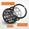 7 Inch Headlight For Motorcycle 7Inch Round DRL Turn Signal Halo LED Headlamp Electra Street Glide Road