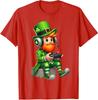 Saint Patricks Day Gamer Video Game Leprechaun Gaming Unisex T-Shirt