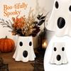 Niedliche Harzvase Aufbewahrungsornament für Halloween Tischdekoration