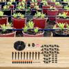 25m Drip Irrigation System Adjustable Nozzle Adjustable Nozzles 25m Watering System Robust PVC Construction Versatile Use Cases
