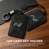 For Hyundai Car Smart Remote Key Card Cover Case Key Bag Shell Holder Protection GDi N Line i10 Azera Genesis G70 G80 G90 Accent HH51