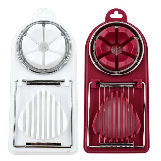 Egg Slicer Stainless Steel Salad And Sandwich Egg Cutter Fancy Splitter Egg Cutter Tool Kitchen Gadget
