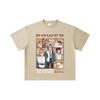 260 GSM Double Yarn 32 Count 100% Cotton Chainsaw Man V1 Power Print Unisex Heavy Cotton T Shirt