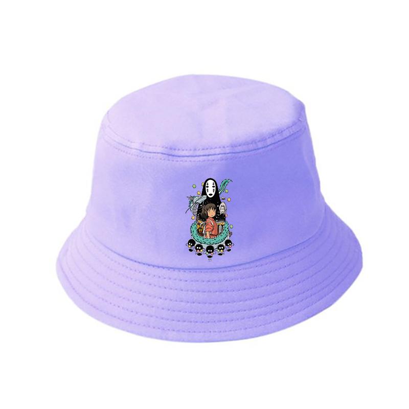Totoro Pălărie de vară Femei Unisex Panama bob Pălărie de găleată The Design Vizor plat Miyazaki Hayao Studio Ghibli Pălărie de pescar Anime