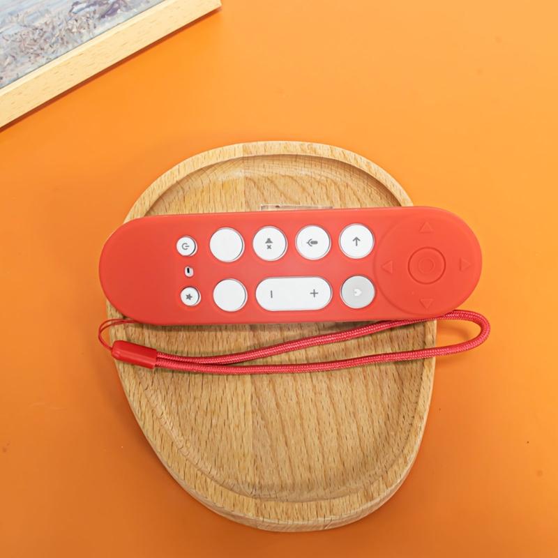 AntiSlip Silicone Cover for TV Streamer (4K) 2024 Remote Durability Sleeve Easy to Clean Against Scratches Covers