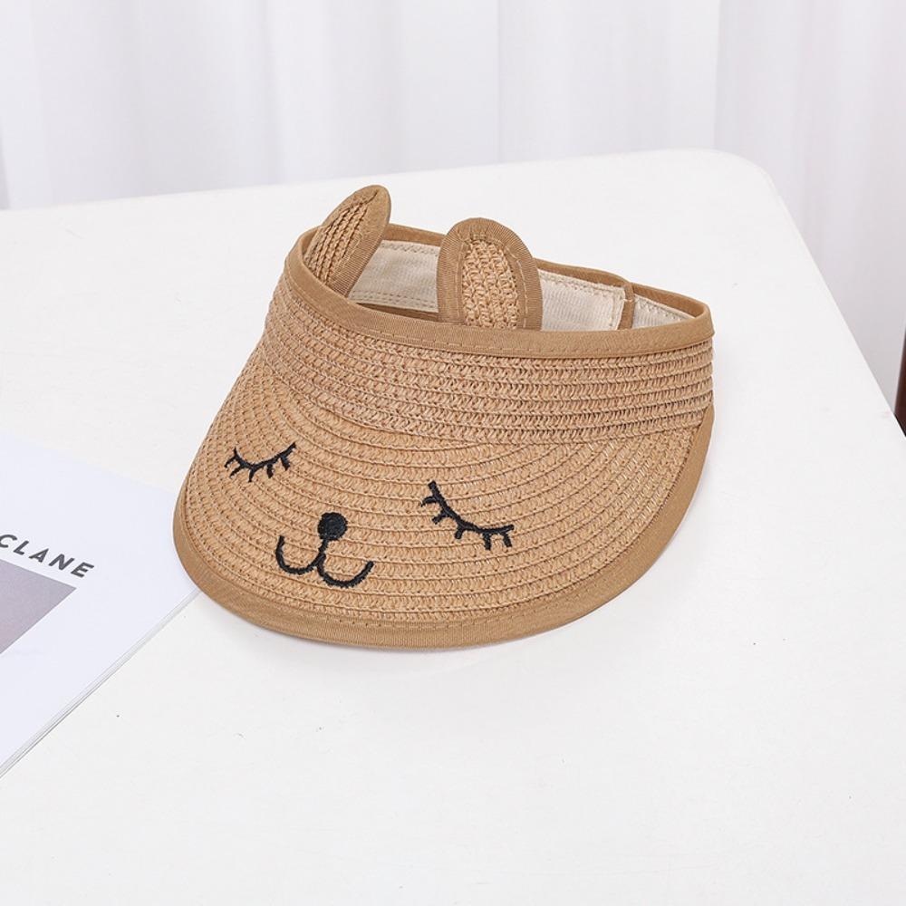 New Kids' Sun Hat for Boys and Girls Summer Sun Protection Hollow - top Trendy Cap Ideal for Beach Time Cool Headwear for Kids