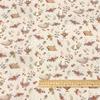0.5m/1m/2m Cartoon Fairy Tale Printed Encrypted Cotton Linen Fabric for Tablecloths Curtains Sofa Covers Handmade DIY Fabrics