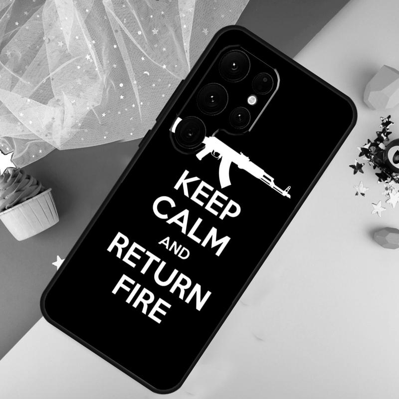 

AK-47 Case For Samsung Galaxy S24 Ultra S22 S20 S21 FE S8 S9 S10 Note 20 10 Plus S23 Ultra Cover Galaxy S24