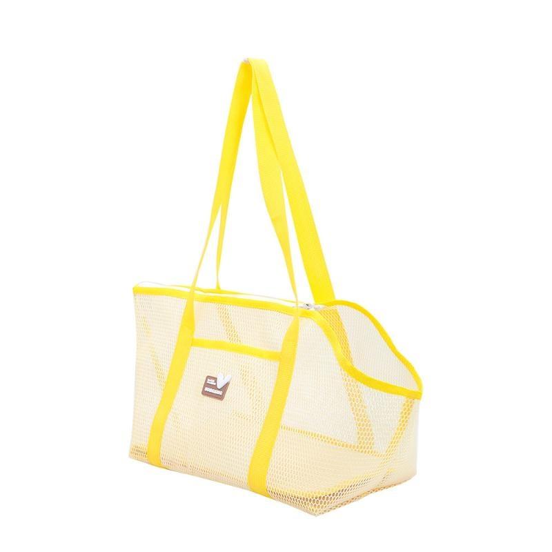Portable Foldable Pet Carrier Breathable Mesh Crossbody Tote for Kittens Small Dogs Travel Vet Appointment