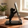 Compact Phone Organizer 3D Printed Cute Puppy Stand, Mobile Holder for Most Smartphones, Unique PLA Smartphone Support Desktop with Stable Base