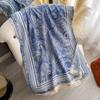 High-End Black Cashew Flower Scarf Women'S Imitation Cashmere Warm Scarf Shawl On Both Sides