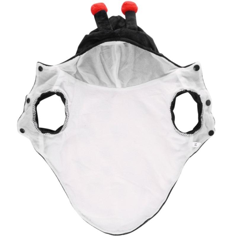 Lustige und einzigartige Katzenkleidung, Haustierkleidung, Verwandlungskostüme für Hunde und Marienkäfer, Halloween-Haustierkostüme