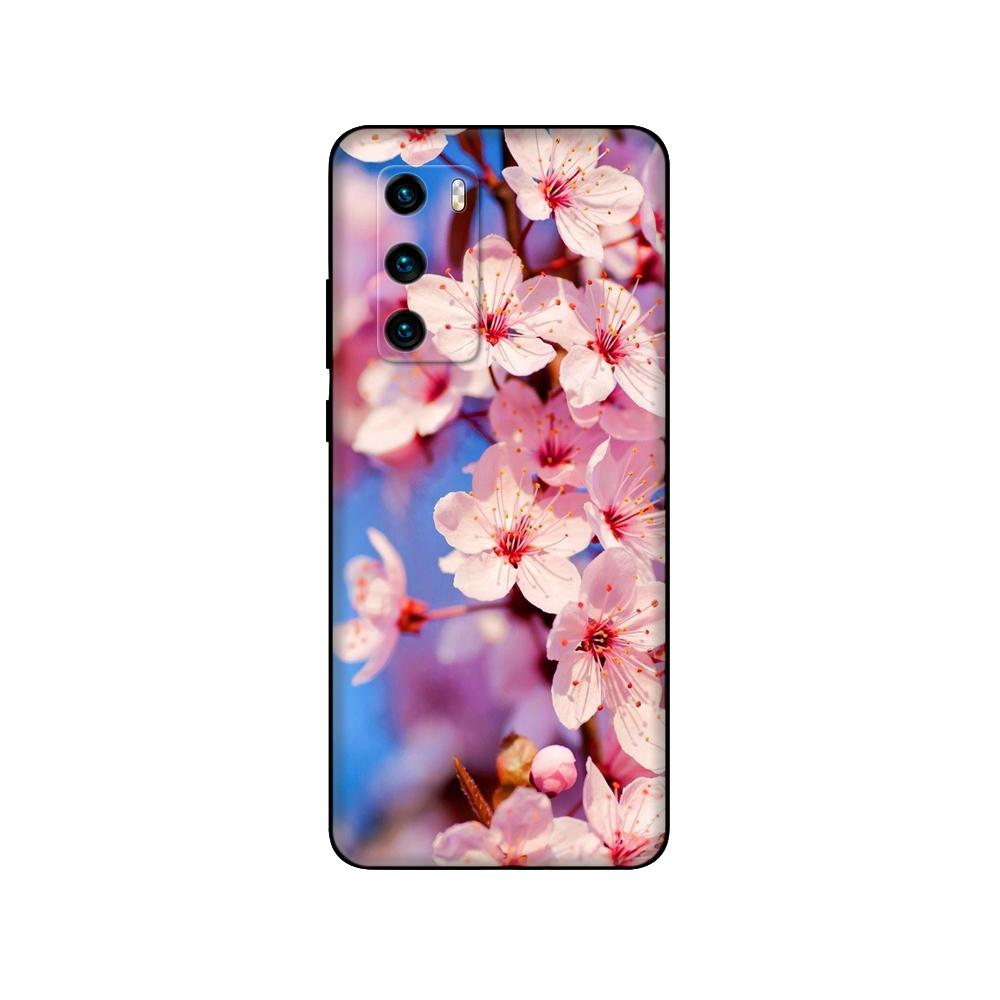 For Huawei P40 Case 6.1inch Soft Silicon Phone Back On Huawei P 40 Pro Cover Bumper Fundas Black Tpu Case Pink Anime Space Car