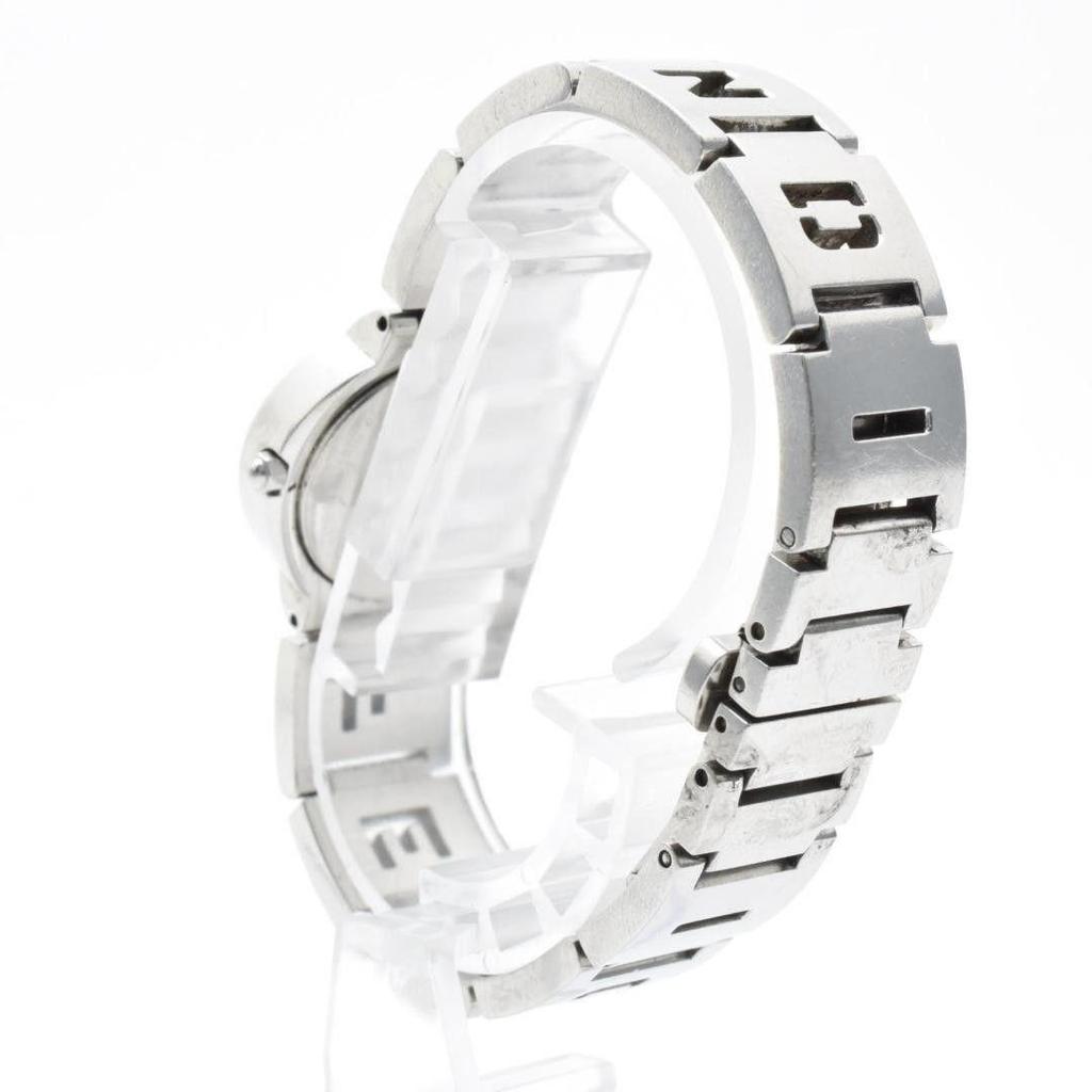 Used Operation FENDI Women's Watch Light Blue Dial Zucca