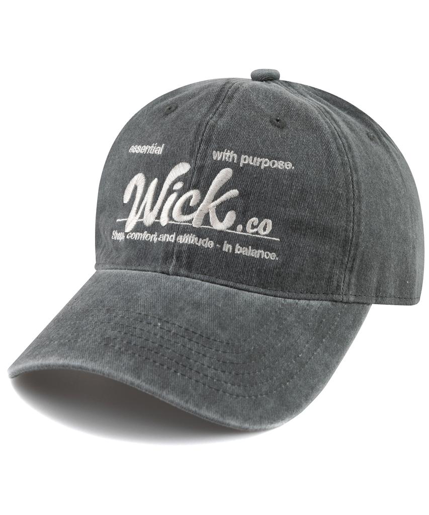 Wig Purpose Stone Washed Ball Cap