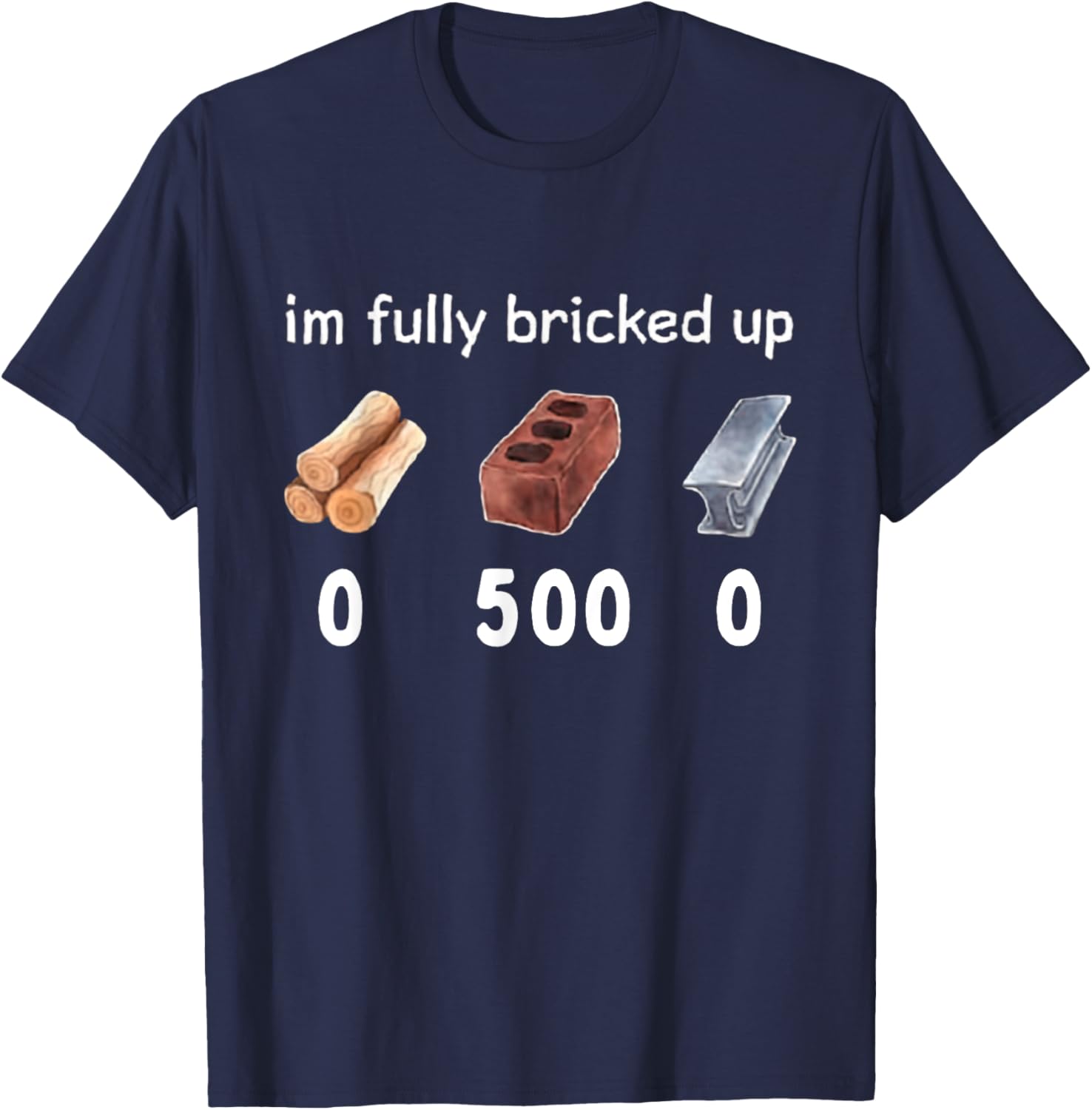 

Vintage Funny Saying Im Fully Bricked Up Mens Tshirt Streetwear Cotton Harajuku Tee Women Casual Short Sleeve Oversized Summer 4XL