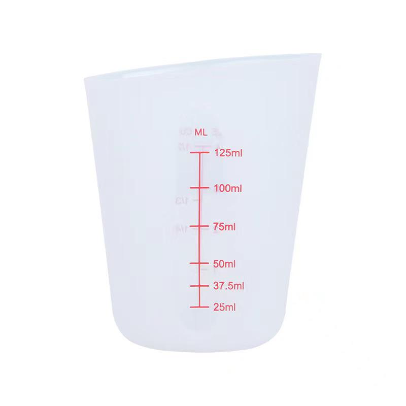 

Food Grade Silicone Measuring Cup with Double Scale, 500ML/250ML, for Baking and Milk.