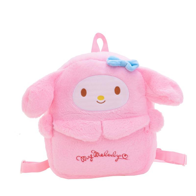 Korean Style Cute Plush Large Capacity Cartoon Backpack for Children