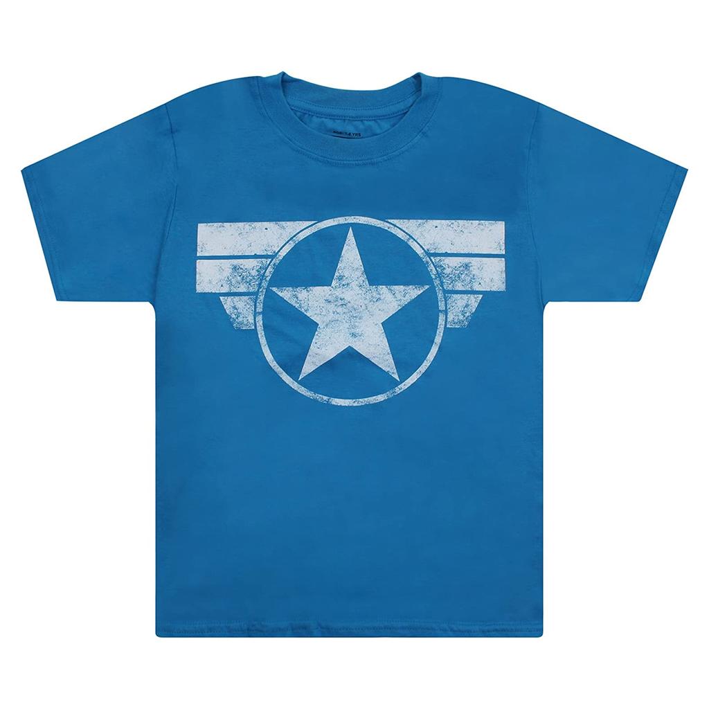 Captain America Boys Logo T-Shirt
