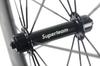 Windbrake Bike SUPERTEAM 88mm Carbonfaser-Räder 23mm 700c Drahtreifen-Radsatz