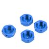 4pcs 1Celsius8 RC Hex Hub Nuts Dustproof Lightweight 17mm Aluminum Wheel Hex Drive Hub Adaptor