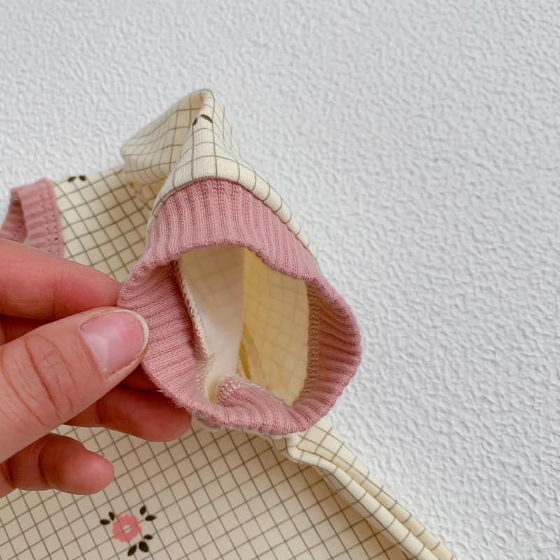 Summer Baby Clothing Set Floral Tee And Bloomer 2Pcs Suit Baby Clothes