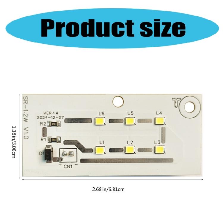 Replacement Universal Light Bulb Microwave Accessories Microwave LED Lamp 5304517872 5304499540 5304509445 123462-A0