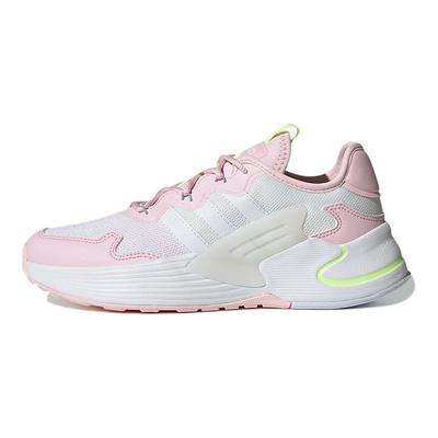 Neo Roamer Mesh Lace-Up Color-Block Versatile Non-Slip Low-Top Casual Shoes Women Sneaker Pink White Yellow FY6701