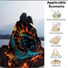 1pc Statue of Liberty Soft Comfortable Blanket Digital Print, All Season Multipurpose Knit Fabric Bedding, Office, Sofa Home Decor Blanket