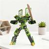 Simulation Ice Cream Transformer Toy Movable Joints Transforming Robot Toy Toddlers Educational Ice Cream Action Figure Toy