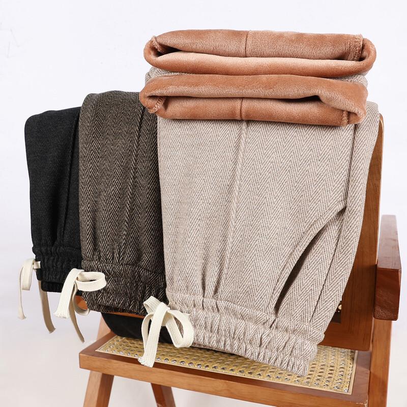 Women's Winter Fleece-Lined Straight-Leg Pants