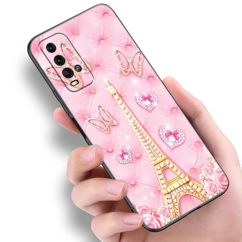 

Чехол для телефона Crystal Diamond для Xiaomi Redmi Note 5 6 9T K20 K40 K50 Pro 7A 8A 9A 9C 9i 10A 10C A1 S2 Мягкий черный чехол из ТПУ Redmi Note 6(Pro)