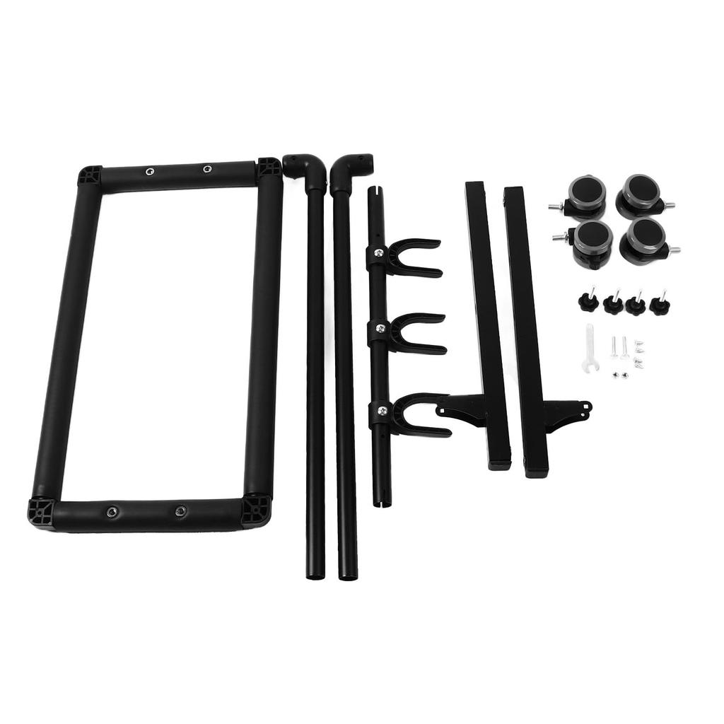 And Stable Stand Made of Metal and EVA with Wheels for Home Use Space-saving, Mobile, Multi-guitar (FL-13W)