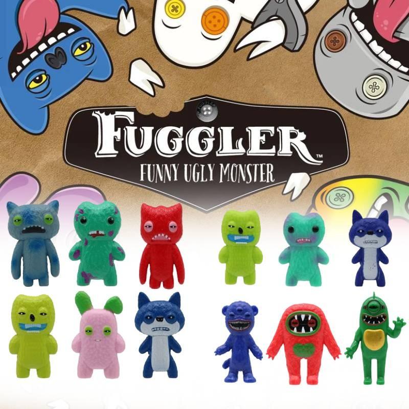 6pcs Action Fuggler Figure Model Anime Displays Toy Cartoon Doll Gifts Kids
