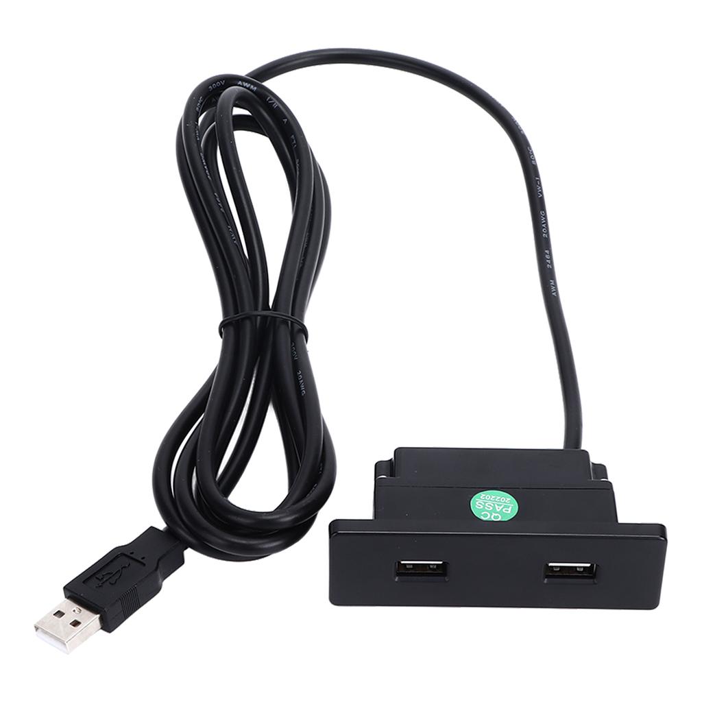 Zapuštěná zásuvka napájecího proužku USB 5 V 2,5 metru Duální porty USB Nabíjecí zásuvka na pohovce ABS Integrovaný USB