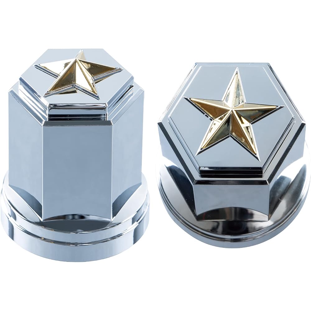 Jet Inoue Nut Cover Kira 33mm Pack of 10 Gold