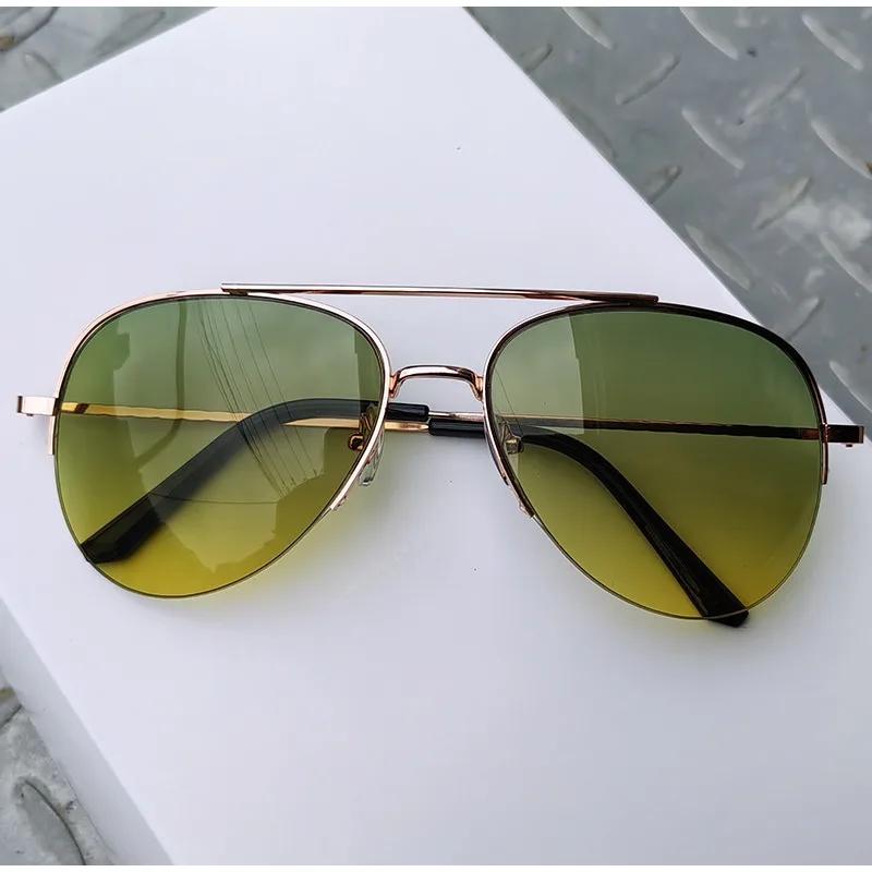 Men Sunglasses UV400 Protection Classic Aviator Pilot Driving Glasses Outdoor Fishing Travel Eyewear Designer Brand