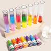 Colorful Test Tube Set: Sparks Scientific Interest, Teaches Experimental Principles, Enhances Hands-on Skills for Children.