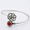 Coral Gemstone Ethnic Handmade Adjustable Bangle Jewelry 8 Gms BN 43