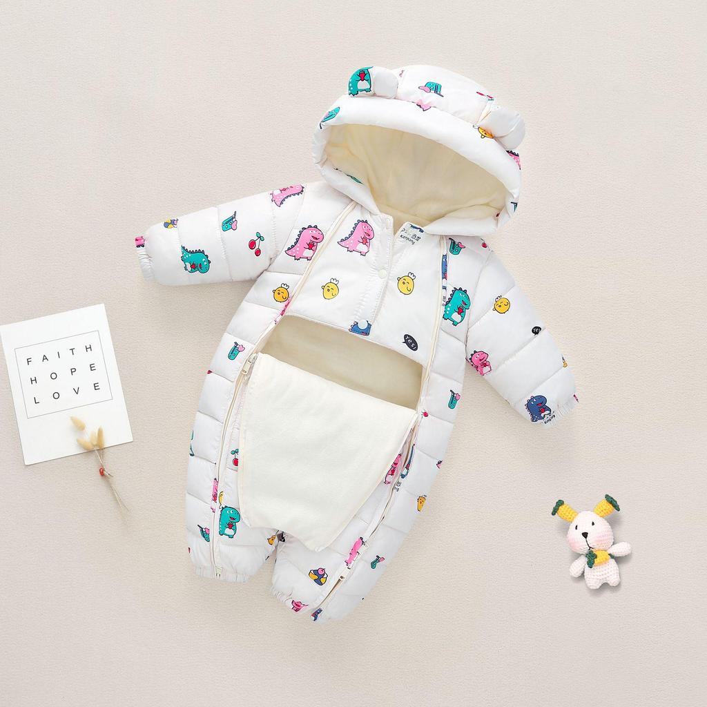 Infant Winter Jumpsuit: Toddler One-Piece Outerwear for Boys & Girls
